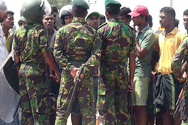 Navymen assaulted in Kinniya incident still in hospital - Navy