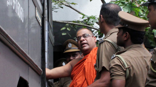 Gnanasara Theros 6-month prison sentence suspended