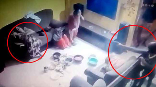 CCTV: Kanjipani Imrans mistress Kudu Chuti shot at home