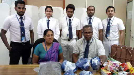 Lankan woman held for attempting to smuggle out Kerala Cannabis