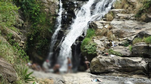 German youth falls off Ravana Falls