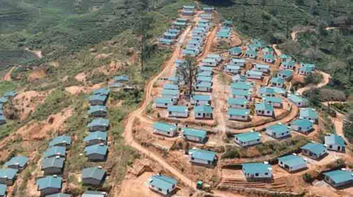 India-built houses handed over to Sri Lankan estate workers