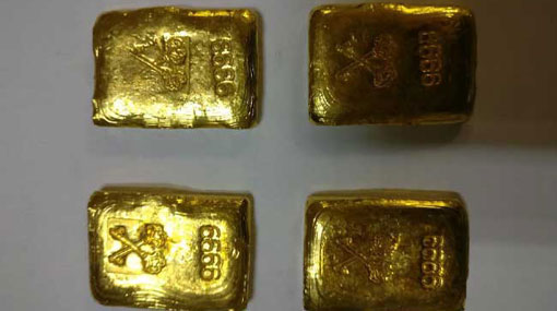 Gold biscuits worth Rs 3 million seized at BIA