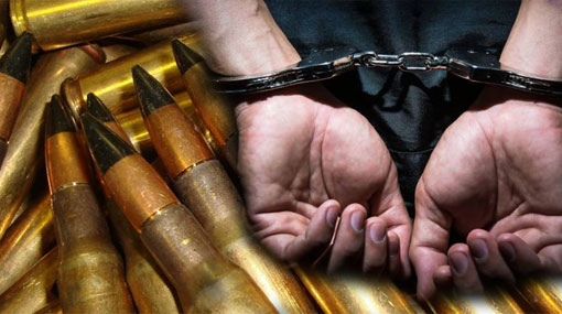 Soldier arrested with 346 live ammo