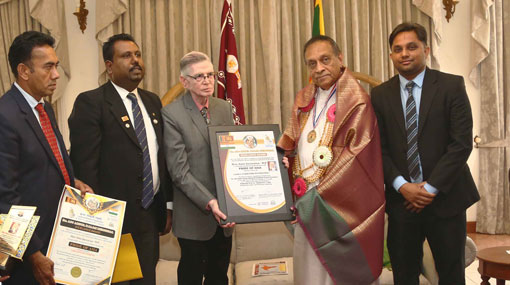 Speaker Karu Jayasuriya awarded Pride of Asia