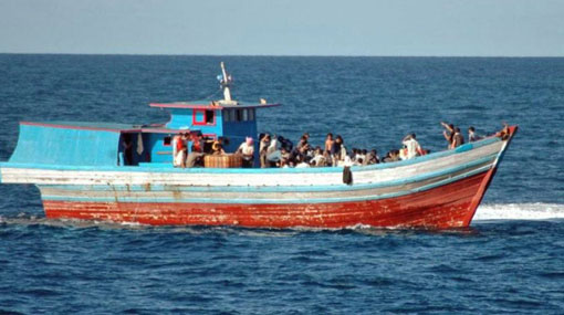 Navy intercepts boat carrying 30 illegal immigrants