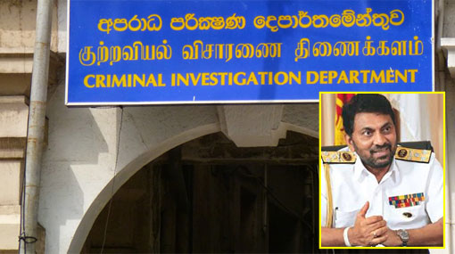 Former Navy Chief Karannagoda arrives at CID