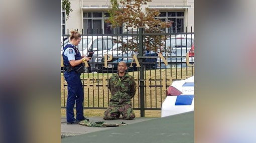 Four people in custody in Mosque shooting in Christchurch