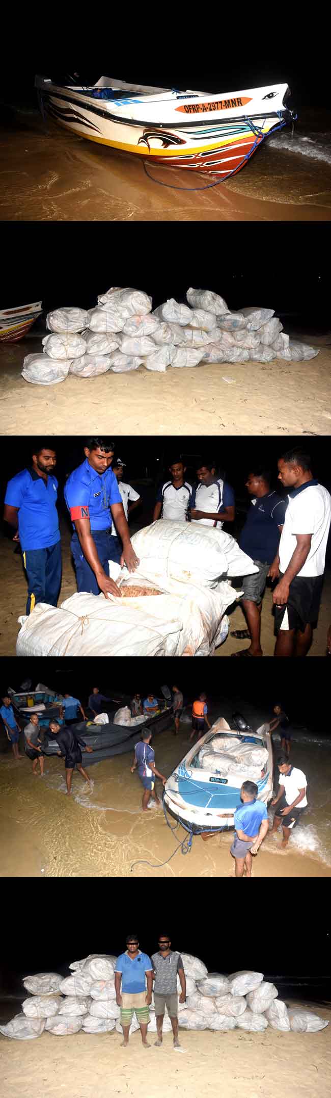 Two arrested with 912 kg of Beedi leaves