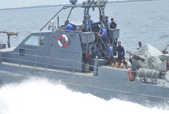 Navy rescues 38 foreign nationals in distress