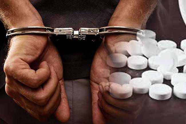 Person arrested with Tramadol and abortion pills