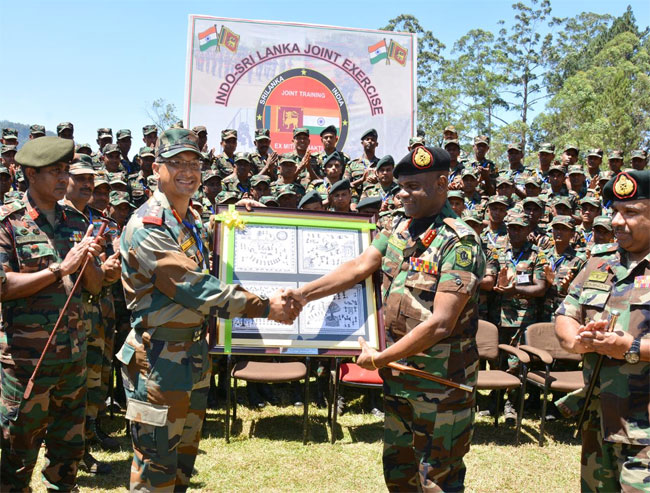 Army Chief expresses happiness over India-Sri Lanka joint army exercise