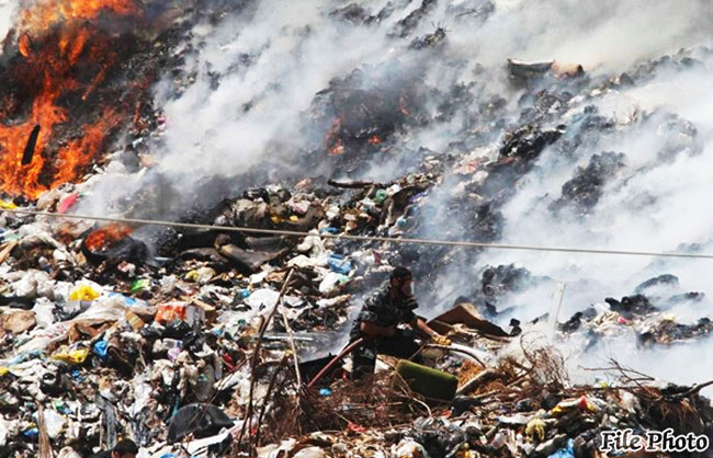  Fire in Bloemendhal garbage dump extinguished