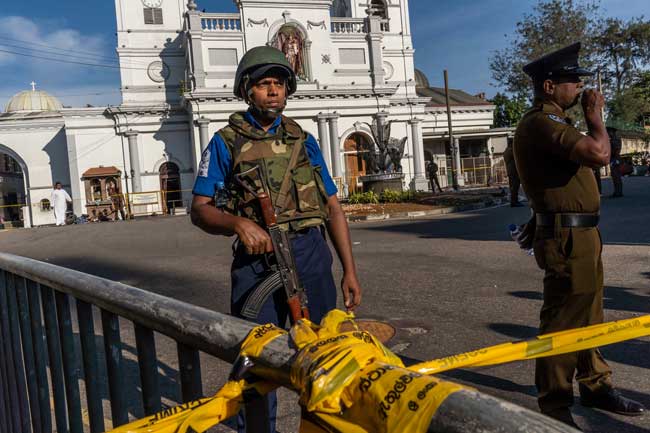 Local group with international links behind Easter Day attacks - Rajitha
