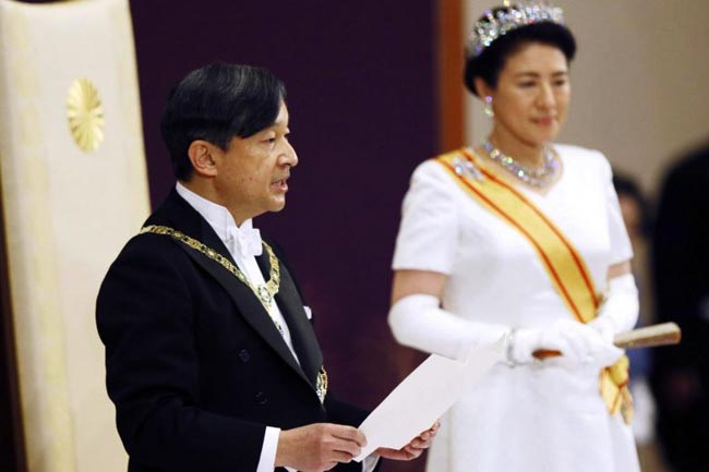 Japans new Emperor Naruhito ascends throne as Reiwa era begins