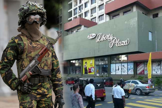 Search operation at Liberty Plaza