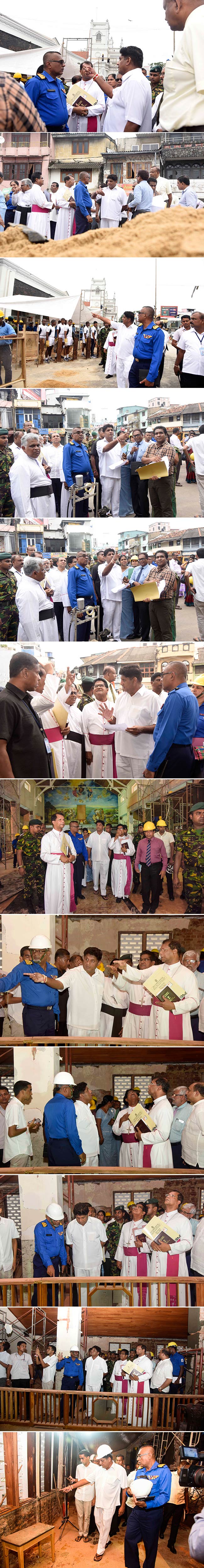Sajith visits Kochchikade church...