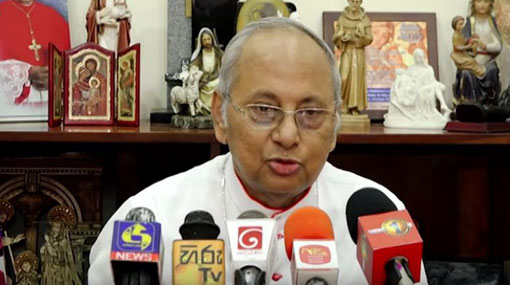 Malcolm Cardinal Ranjith appeals to public to retain peace 