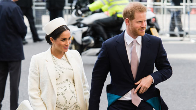 Meghan Markle, Duchess of Sussex, gives birth to baby boy
