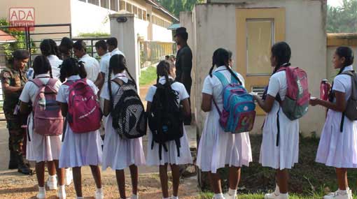 Student turnout low as schools re-open for second term