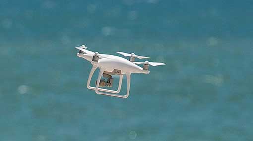 Russian arrested for flying drone in Galle