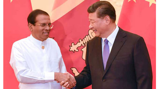 Chinese President assures support to wipe out terrorism from Sri Lanka