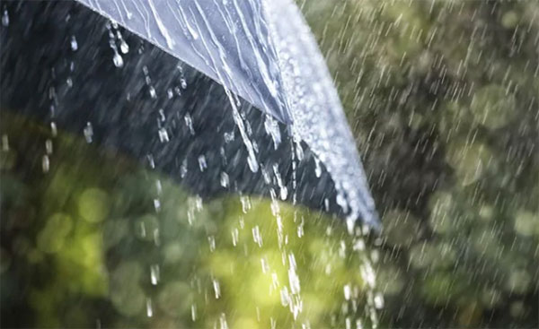 Showers expected to enhance in next few days