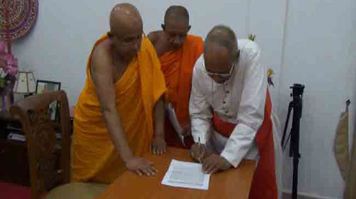 Religious leaders oppose to agreements allowing foreign force bases in SL