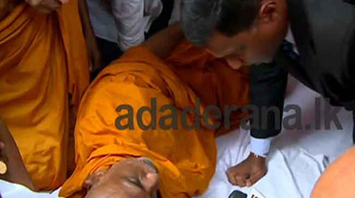 Rathana Thero briefed on Hizbullah and Salleys resignation