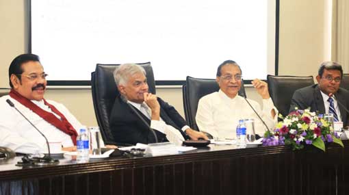 Ruling & Opposition consensus in formulating policies of national importance