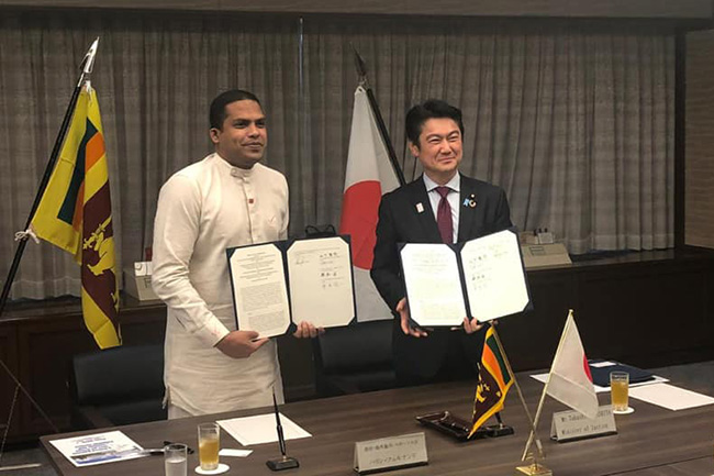 SL inks agreement with Japan on sending skilled workers for employment