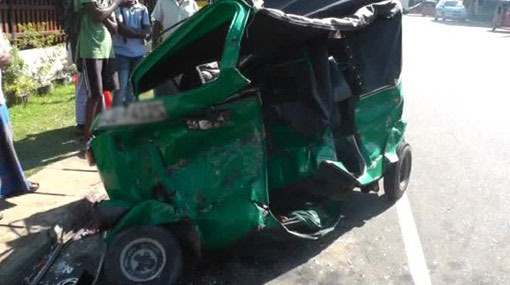 Woman killed, 3 injured after three-wheeler topples