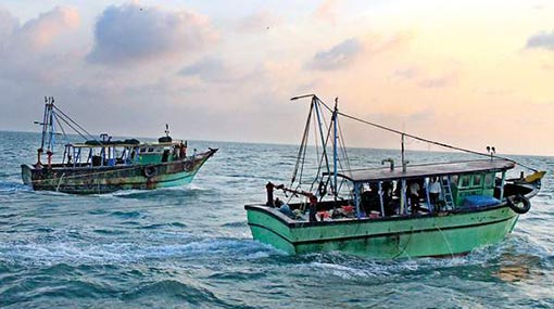 Sri Lankan Navy arrests four Indian fishermen