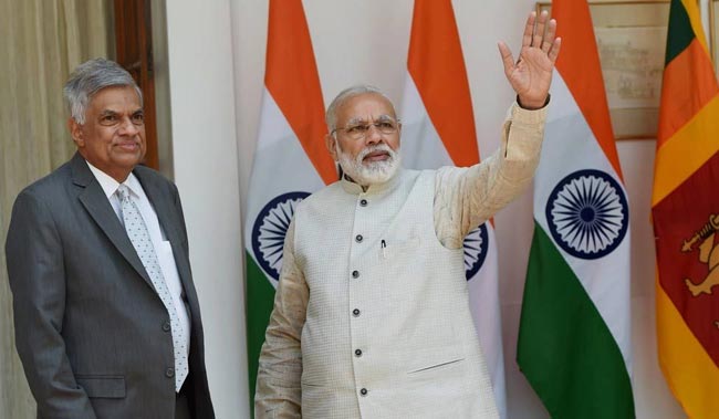 Modi thanks Ranil for hospitality during his visit