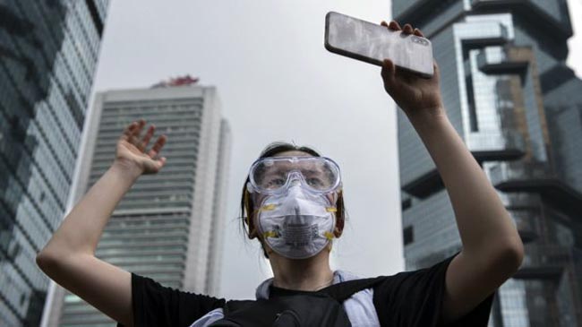 How apps power Hong Kongs leaderless protests
