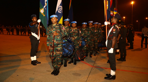 61 Army personnel leave for UN mission in South Sudan