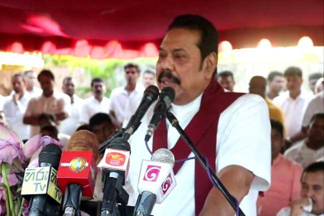 Bombs went off even during our time, but people werent in fear - Mahinda