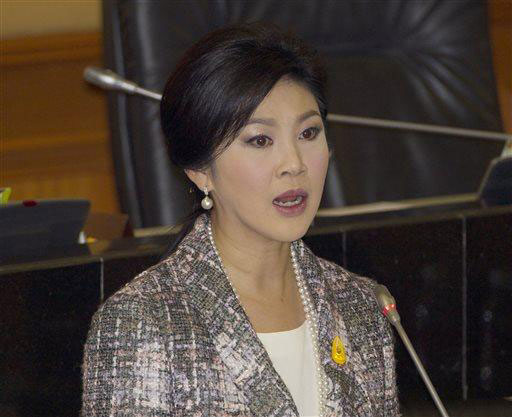 Thai legislature votes to impeach ex-PM Yingluck Shinawatra