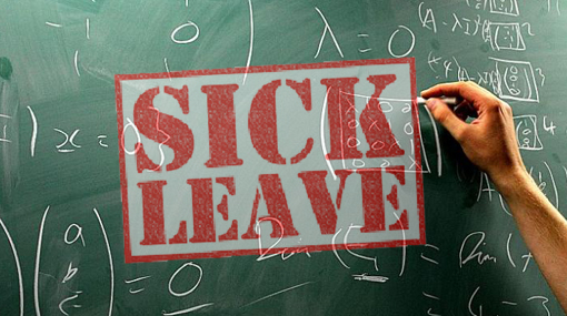 Teachers call in sick today