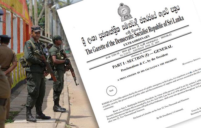 State of Emergency in Sri Lanka extended by a month
