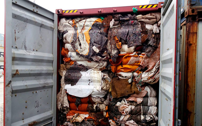 UK to probe human remains in containers of exported recycling sent to Sri Lanka