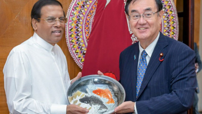 Sri Lanka keen to expand defence cooperation with Japan - President