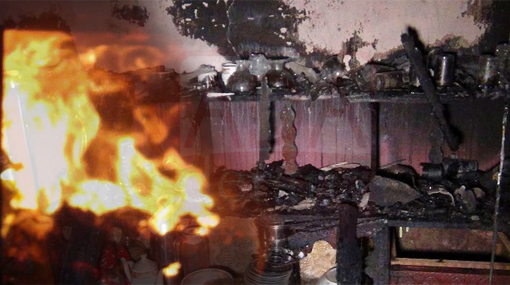 Fire breaks out at estate houses in Dayagama; 49 displaced