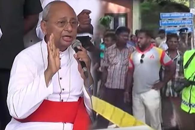 Cardinal Ranjith intervenes to calm unrest in Katuwapitiya