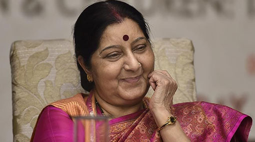 Former Indian foreign minister Sushma Swaraj passes away