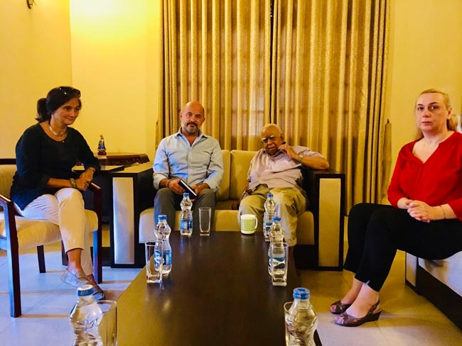 EU delegation meets Sampanthan