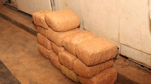 Three arrested with nearly 84kg of Cannabis