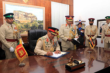 New Army Commander assumes duties...