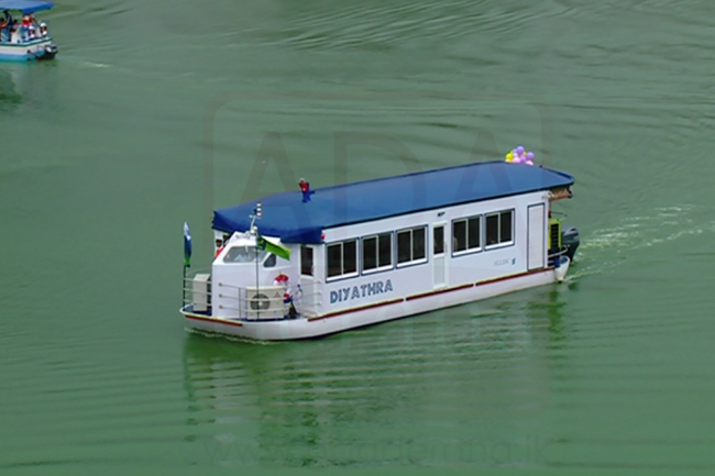 Beira Lake passenger boat service launched