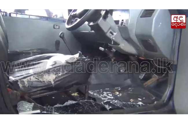 Police Cab, tipper truck carrying garbage attacked en route to Aruwakkalu